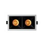 ART-SQ-180x2 LED светильник встраиваемый полуповоротный Downlight   -  Встраиваемые светильники 